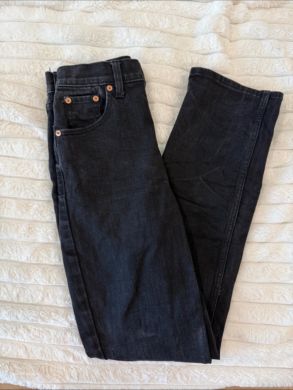 Abercrombie & Fitch The 90’s Straight Ultra High Rise Jeans Black